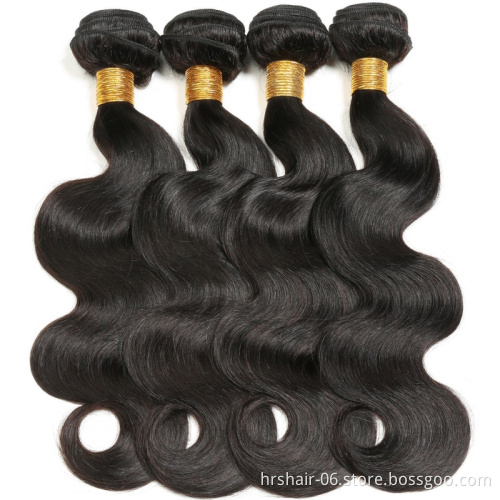 Raw Brazilian Virgin Hair Vendors Wholesale Raw Cuticle Aligned Brazilian Hair Bundles With Closure Body Wave Human Hair